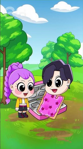 Rumi Turns Jinu into Nyan Cat!! Kpop Demon Hunter #kpopdemonhunter #sprunki