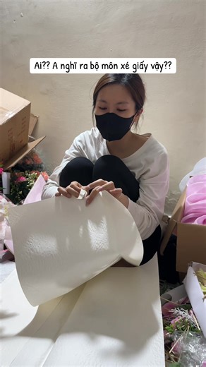 Qua shop e cho xé ngày 1000k tờ #giangson #hoasaphanoi #giấyxé