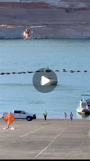 The Lake Powell wanderer, adventurer, and explorer on Instagram: "Clip from July 4th, 2019 at the Antelope Point public launch ramp. Stay safe! Especially during the holiday #lakepowell #antelopepoint #antelopecanyon #lifeflight #emergency #helicopter #boating #accident #medical #launchramp"