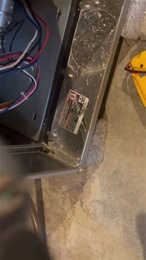 Furnace igniter change out #hvaclife #hvac