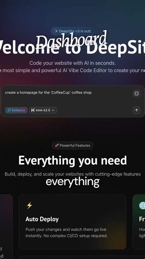 Future of AI. Upload data- get dahaboard. Write a prompt - get a website 😲 #ai
