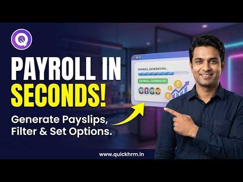 QuickHRM Payroll in Minutes 💼⚡ | Step-by-Step Guide