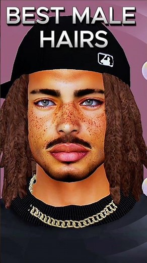 BEST MALE HAIRS OUT! | The Sims 4 | Sims 4 male hair | #sims4cc