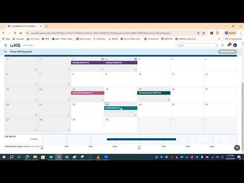 How to Cancel a Time Off Request
