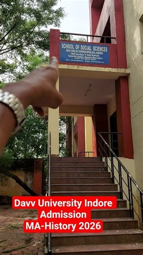 How to Take Admission in DAVV Indore 2026 | Short Guide #shorts