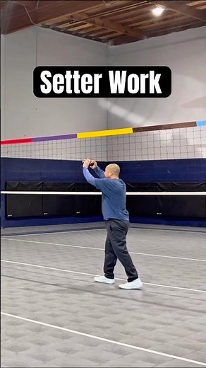 Setter Training: Explosive Footwork + Setting With & Against The Flow