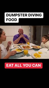 Dumpster diving food eat all you can | Inday roning