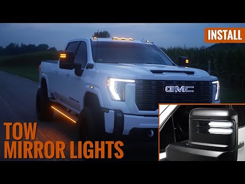 Switchback Tow Mirror Light Upgrade - 2019-2026 Silverado & Sierra 1500/2500/3500 HD - Boost Auto