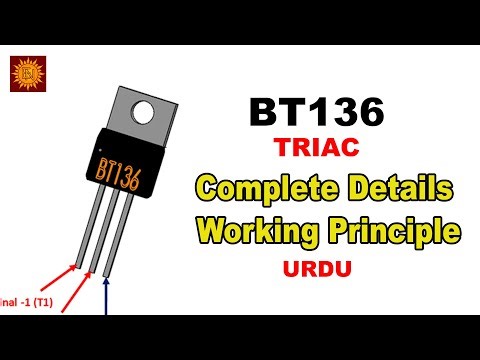 BT136 TRIAC | Working Principle Circuit Design & Best Equivalent TRIACs | Explained in Urdu