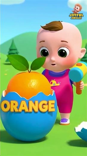 Kids Learn Fruits Names | Fruits Surprise | Baby Cartoon #shorts #rhymes