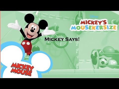 Mickey Says! | Mickey Mousekersize! | The Mickey Mouse Channel