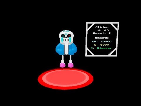 [NEW] How to find and solo Clicker Sans in Undertale Boss Battles