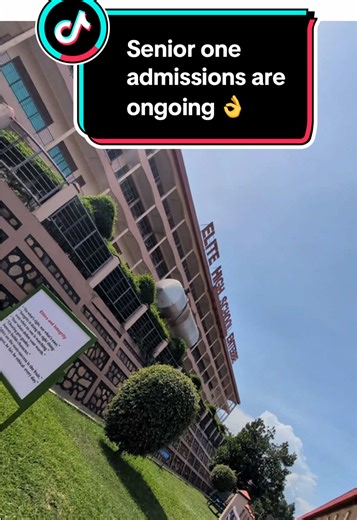 "Senior One admissions are ongoing! Come grab your child's spot and gi...