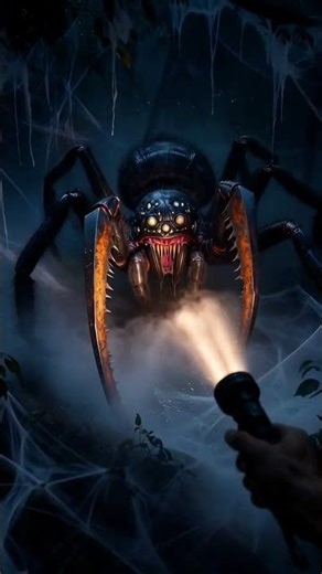 Basement Nightmare Spider Horror POV