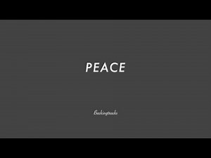 PEACE chord progression - Jazz Standard Backing Track Play Along