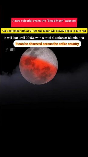 “Rising Blood Moon: A Stunning Astronomical Show”