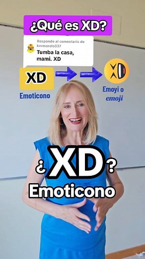 Aprende con este vídeo qué es, qué significa XD y a qué equivale; así que guárdalo y compártelo porque te puede ser muy útil. #ortografia #morfología #emoticono #emoyis #emojis #EBAU #selectividad #spanishteacher | Tuprofesoradelengua