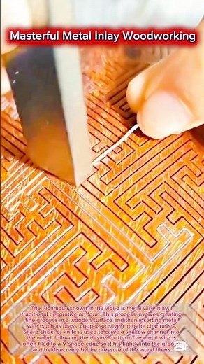 Masterful Metal Inlay Woodworking