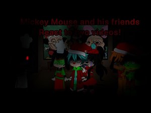 Mickey Mouse and his friends react to fnf the friendly face and mokey’s show-contagious Christmas