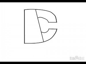 How to draw DC Comics Logo
