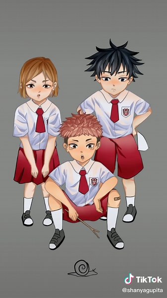 trio jjk x SD 🇮🇩 #jujutsukaisen #jujutsu #itadoriyuuji #kugisakinobara #megumifushiguro #fyp #fypdong #yuji #megumi #nobara #intothethickofit