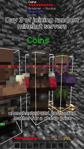 Day 3 of joining random Minehut servers