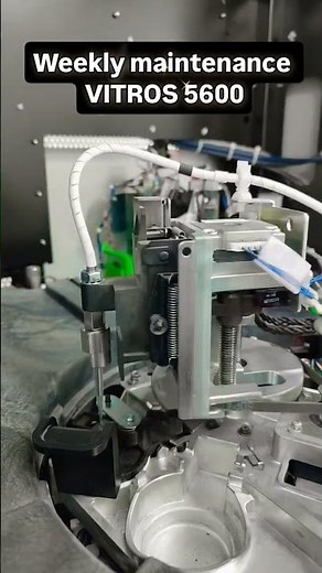 Weekly maintenance VITROS 5600 #vitros #status #biochemistry