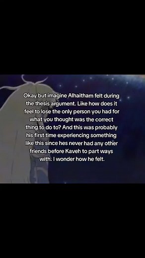 Rehearsing a Script with Roommates | Alhaitham's Thesis Argument