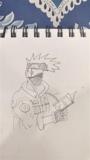 Kakashi reading book 📖