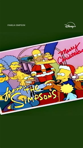 Sărbătorile sunt mai frumoase când le petrecem cu cei dragi. 🍩🎅🏻 Serialul Familia Simpson este disponibil pe Disney . | Disney