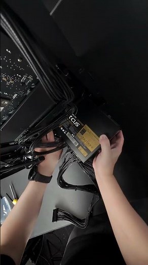 POV: Building your cleanest black PC – Part 3 🖤