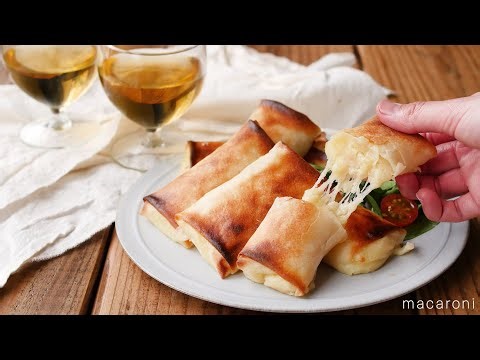 【チーズたっぷりアリゴ春巻き】とろ〜り伸びる！熱々！とろとろ食感♪