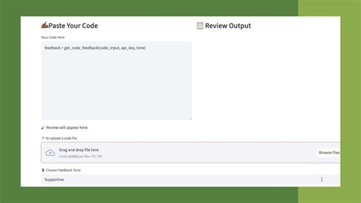 Use OpenAI and Streamlit for code review - OpenAI API Video Tutorial | LinkedIn Learning, formerly Lynda.com