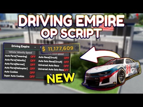 *NEW* Driving Empire OP Script (PASTEBIN) 2025