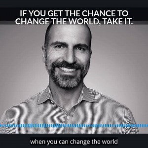 Uber CEO Dara Khosrowshahi, wasn’t looking for a new opportunity during his tenure as CEO of Expedia, but he jumped at the chance to do something he believed could truly change the world. https://stanford.io/2lCobtp | Stanford Graduate School of Business