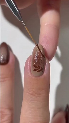 Turkey nail art tutorial ☕🍂