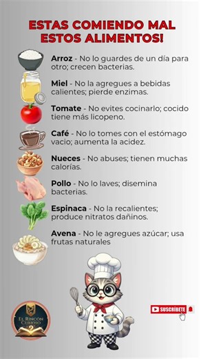 No comas más así Parte 1 #ciencia #sabiasque #naturaleza #salud #datoscuriosos #habitos #tips