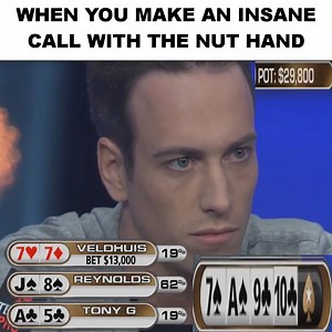 WHEN YOU MAKE AN INSANE CALL WITH THE NUT HAND | Morning