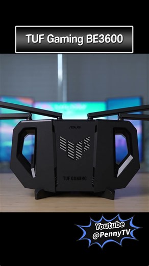 TUF Gaming BE3600 Review, Supports WiFi 7 3,600Mbps, AiMesh Support, 2.5GbE Port #shorts #wireles...