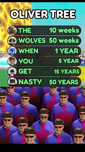 OLIVER TREE #shorts #roblox