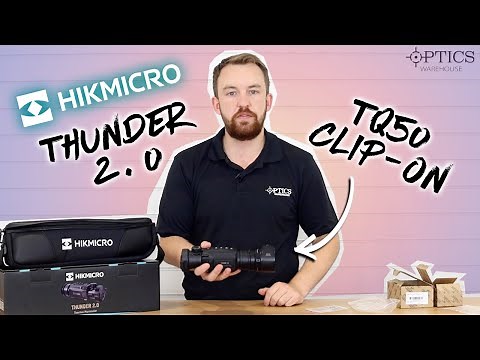 HIKMICRO Thunder 2 TQ50 Clip On Smart Thermal Weapon Scope