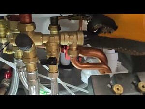 NIBE F750 / F730 - Fyll på vatten i värmesystemet