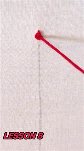 Palestrina Stitch Tutorial | Hand Embroidery for Beginners #8
