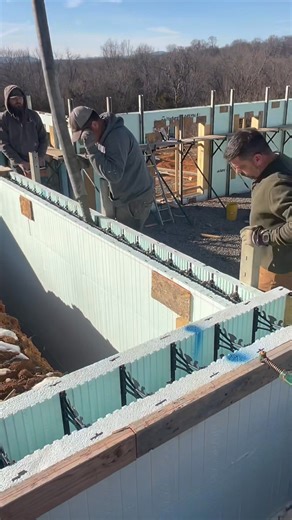 More @nuduraicf Footage from a couple week ago. We’re so please with the turnout. • Special Thanks to Colby Pettit owner of Progressive Concrete Solutions for Installation of our ICF system. Highly Recommended!! • #nudura #newconstruction #customhome #generalcontractor #homebuilding | Kristen Graham