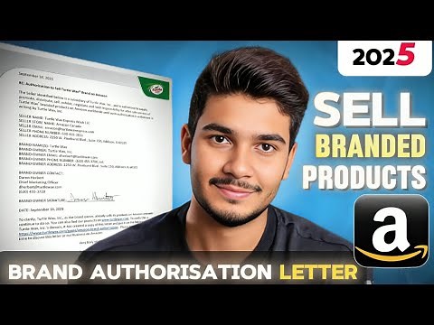 How to Take Brand Authorization Letter for Amazon, Flipkart & Meesho | Sell Branded Products Online🔥