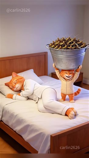 Funny Orange Cat Cartoon Compilation