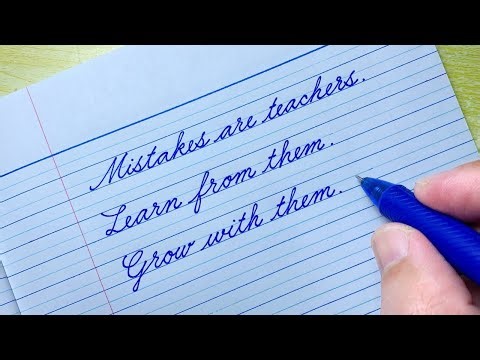 Cursive Writing Quote 22 | How to write in cursive | Cursive Handwriting Practice | Cursive Letters