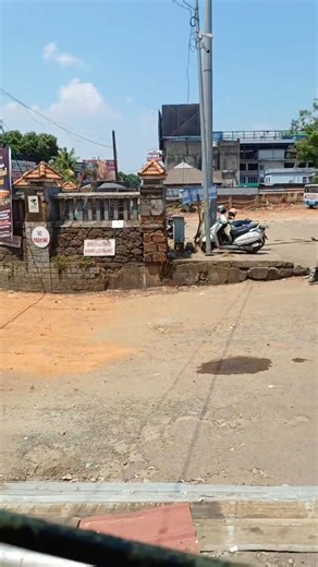 Thrissur ksrtc bus stand new at renovation work stand still workinh at opposite side of the old buil