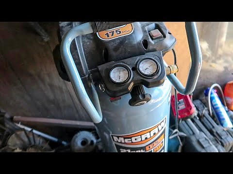 Harbor Freight McGraw Compressor Problem...FIXED!!!