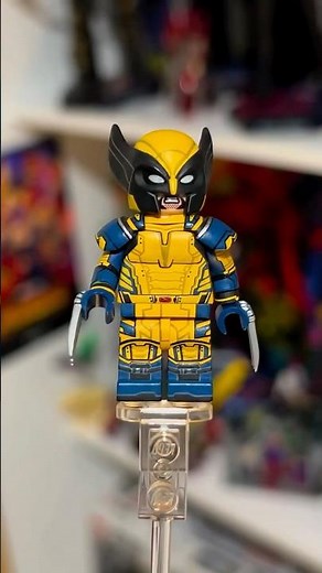 LEGO Custom Wolverine Painted Minifig! #lego #marvel #deadpool #wolverine